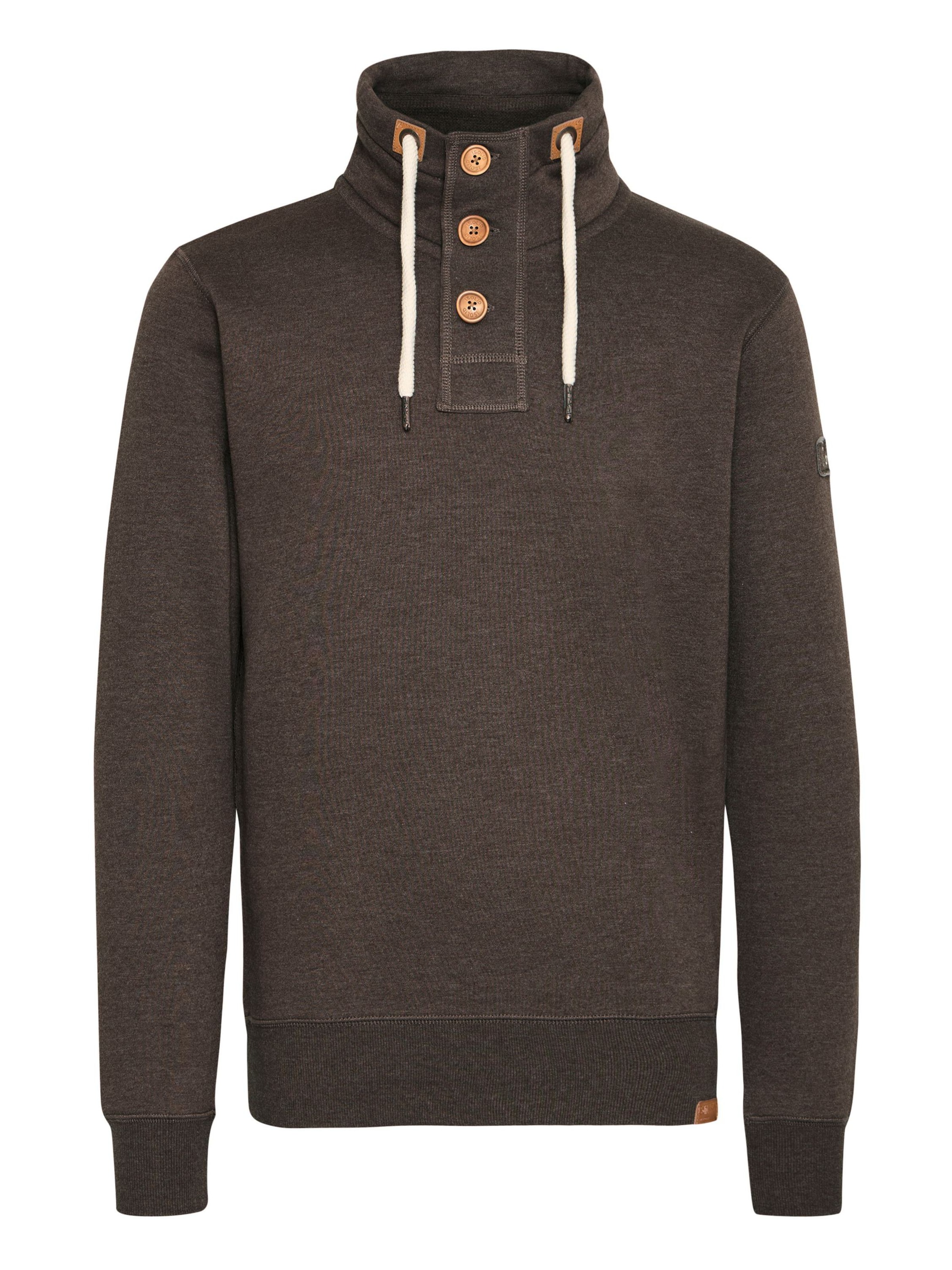 Felpa 'Trip' di !Solid in marrone: frontale