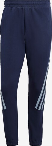 ADIDAS SPORTSWEAR Workout Pants 'Future Icons' in Blue: front