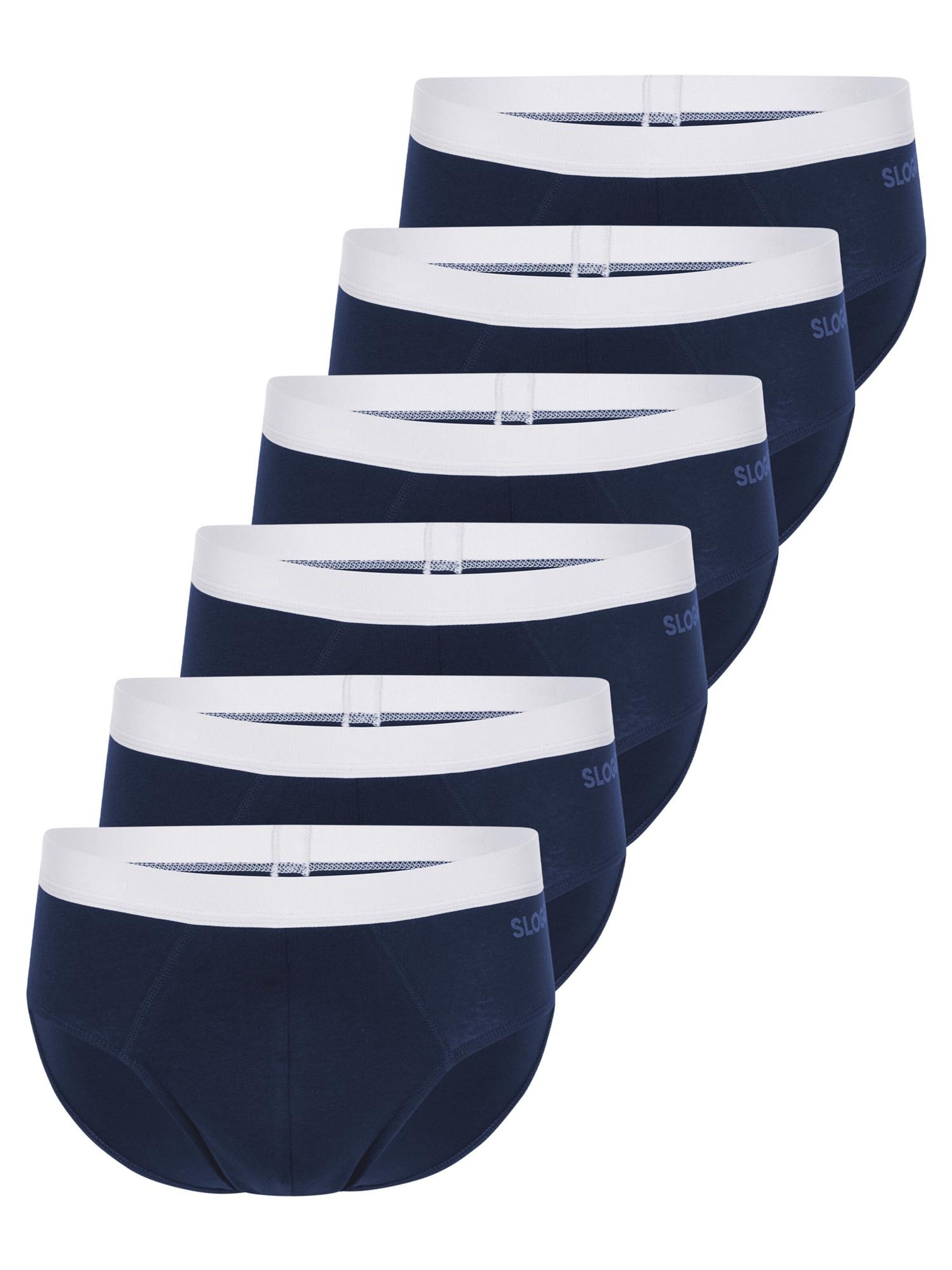 SLOGGI Slip 'men GO ABC 2.0'‌‌‌‌‌‌‌‌‌ in Blau: Vorderseite