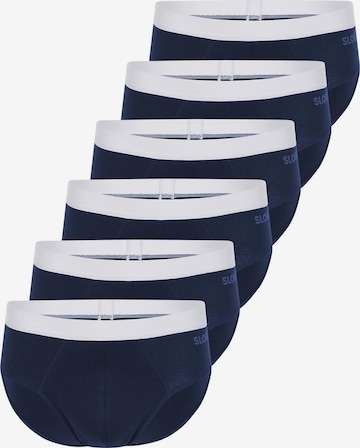 SLOGGI Slip 'men GO ABC 2.0' in Blue: front