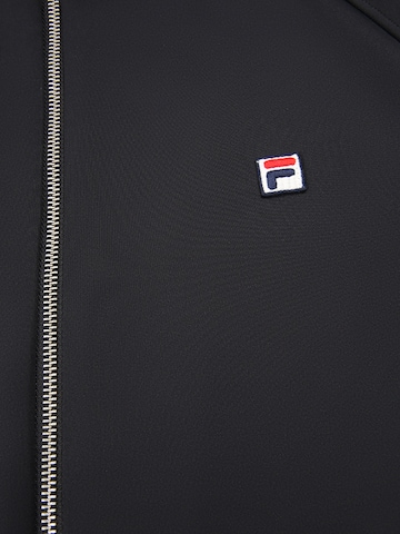 FILA - Sudadera con cremallera 'CAVALESE regular track jacket' en negro
