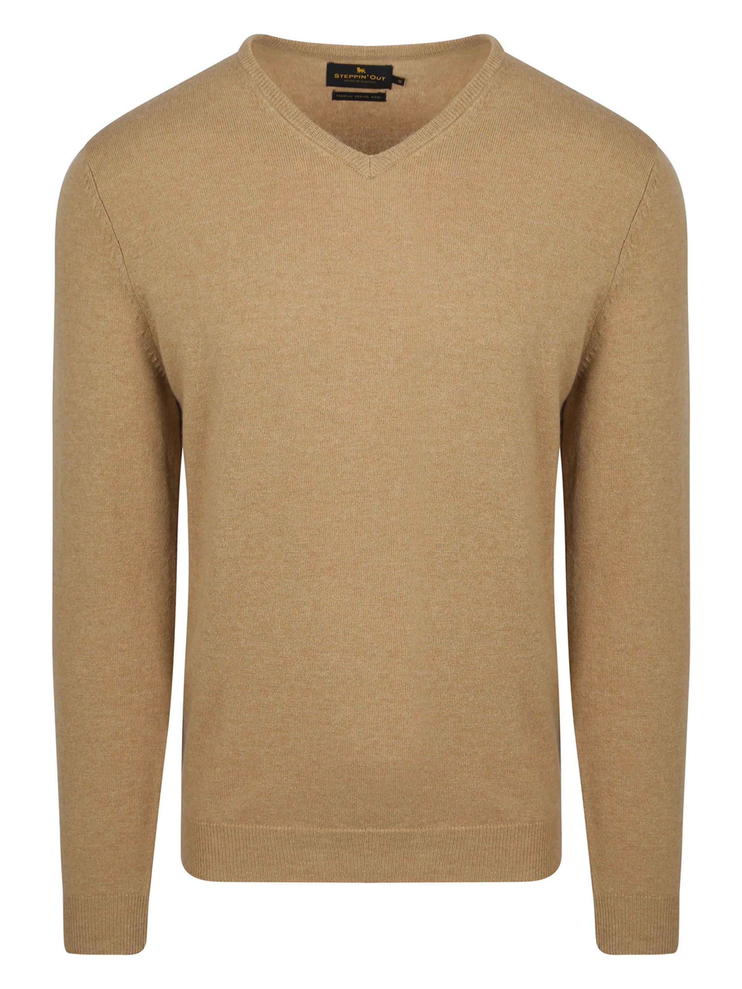 Steppin' out Pullover‌‌‌‌‌‌ in Beige: Vorderseite