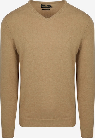 Steppin' out Pullover in Beige: Vorderseite