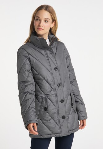 DreiMaster Klassik Winter jacket in Grey: front