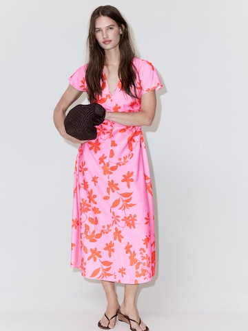 Rochie 'JAMIE' de la MANGO pe roz
