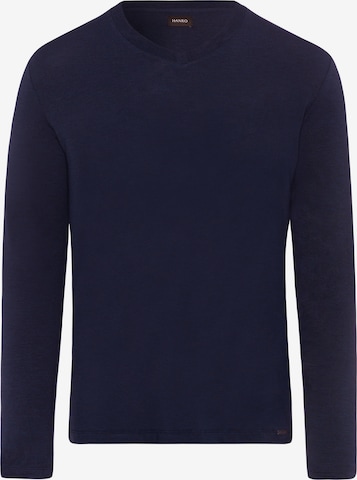 T-Shirt ' Casuals ' Hanro en bleu : devant