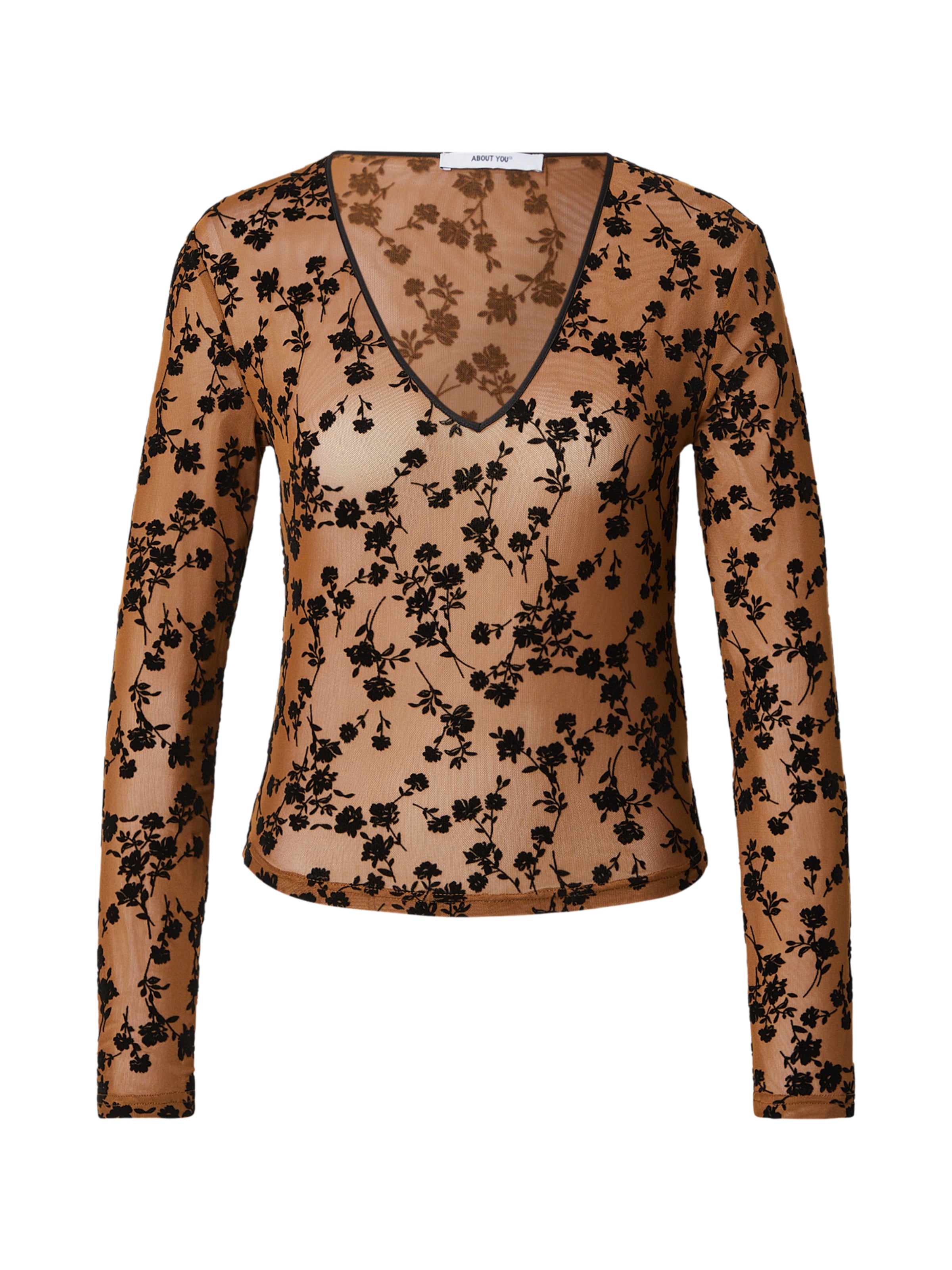 T-shirt 'Whitley' ABOUT YOU en beige : devant