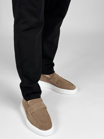 Dutch'D Slip-ons 'Atmos Era' in Grey: front