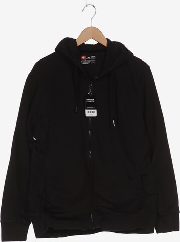 Engelbert Strauss Sweatshirt & Zip-Up Hoodie in XXXL in Black: front