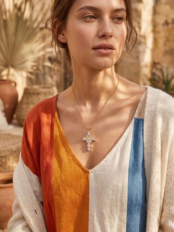 Nemomatheo Necklace 'Benedicta Drop' in Gold