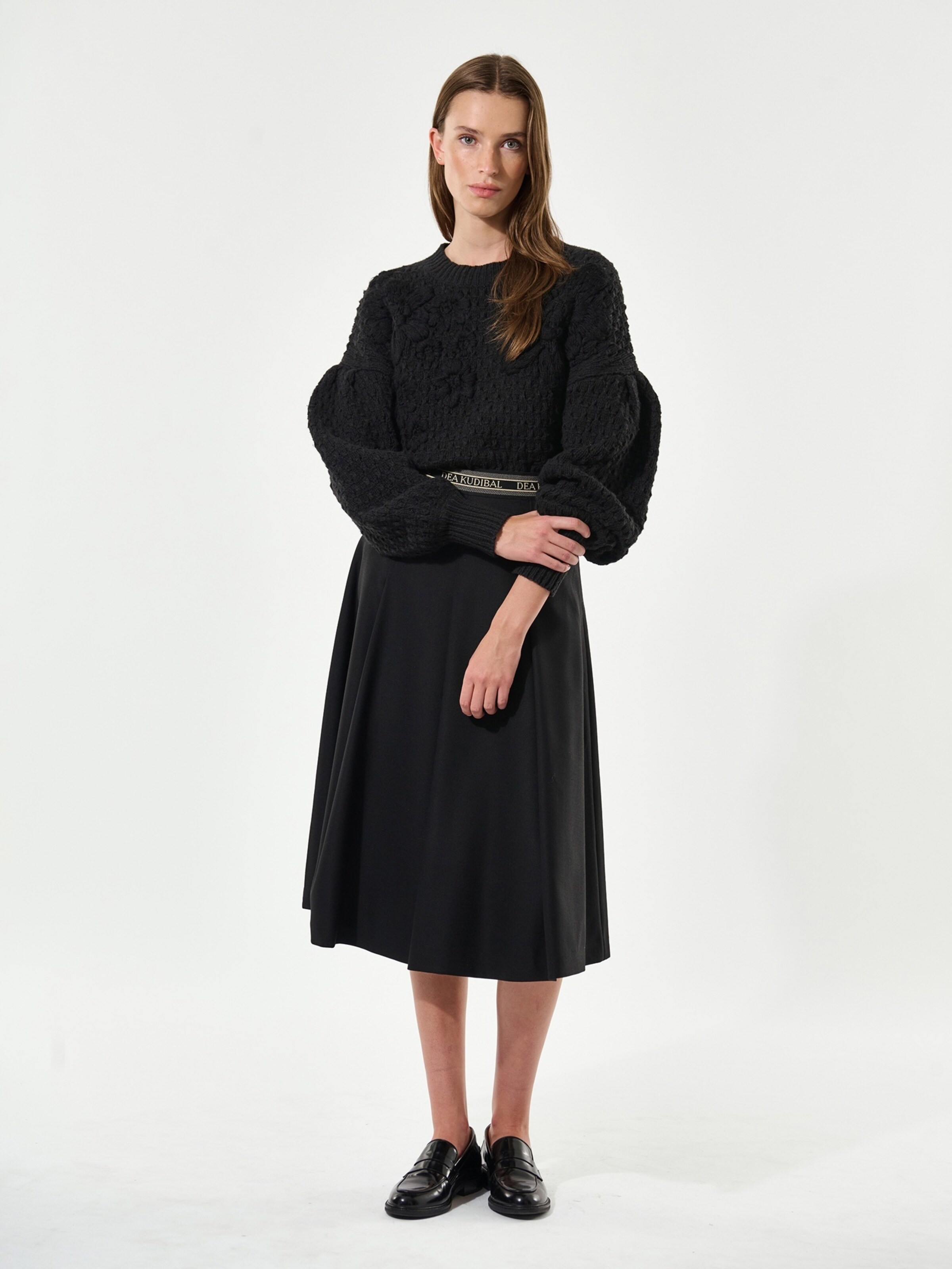 Dea Kudibal - Pullover ' FilucaDEA RWS ' em preto: frente