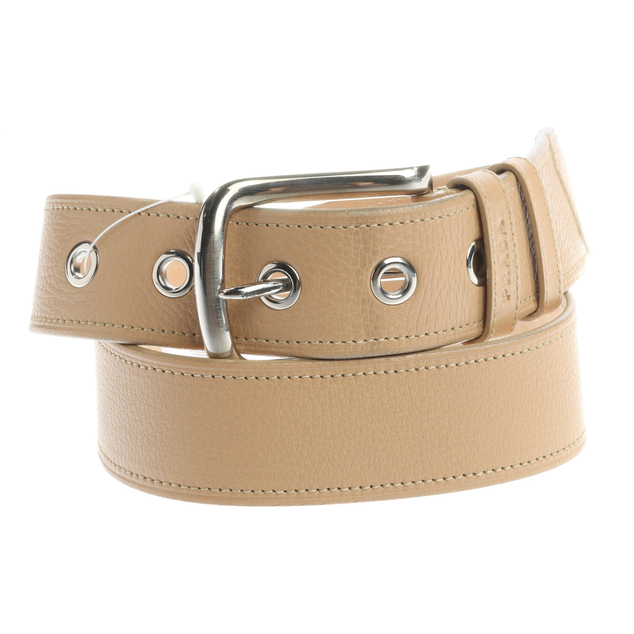 PRADA Gürtel M in Braun: Vorderseite