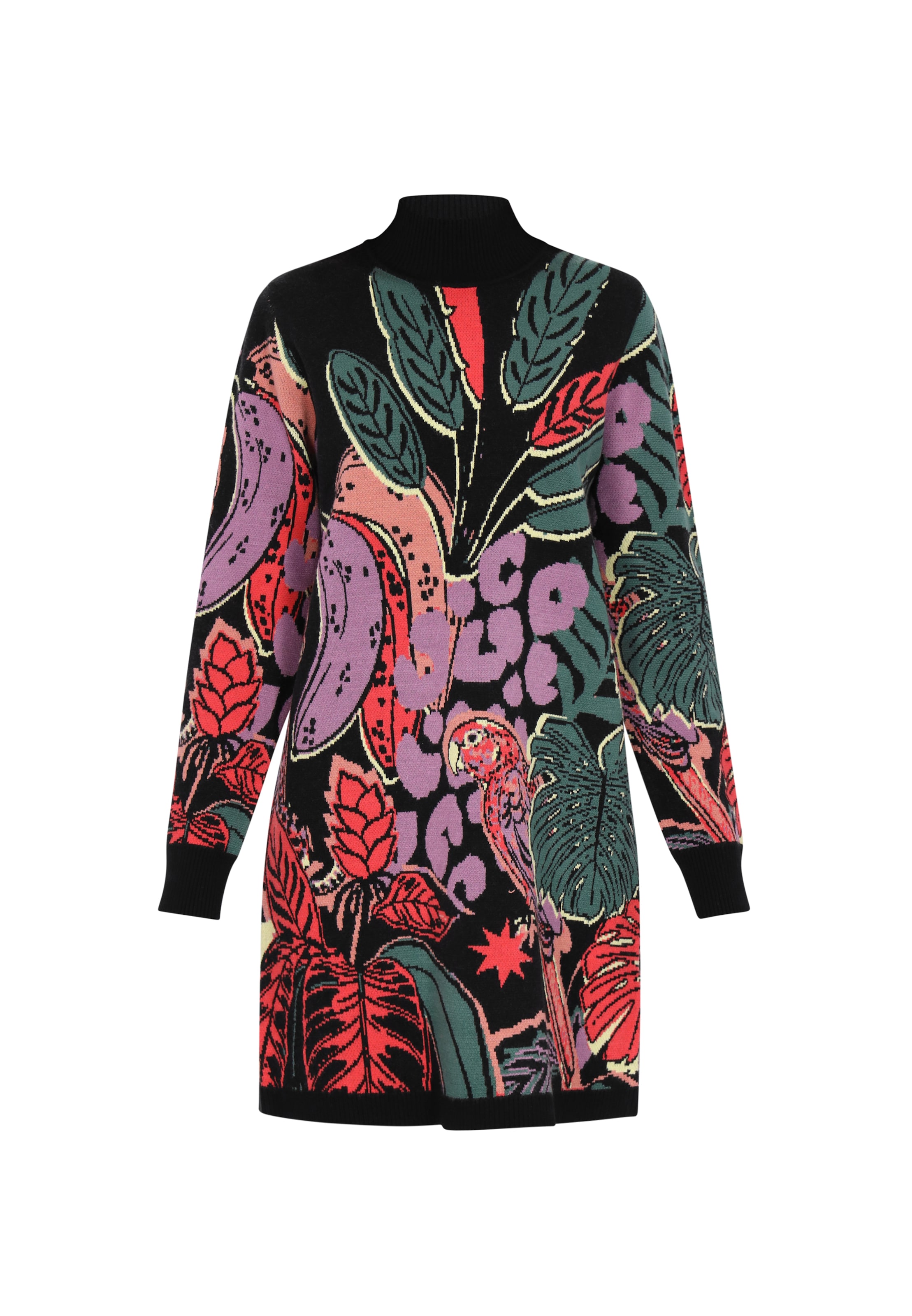 IZIA Kootud kleit, värv segavärvid: eest vaates