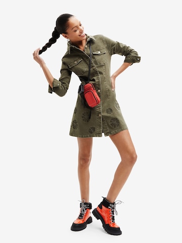 Desigual Shirt Dress 'Daisy' in Green