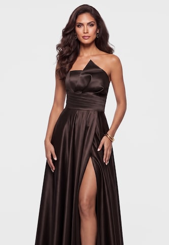Ombre Evening dress in Brown