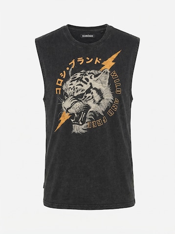 KOROSHI - Camisa em preto