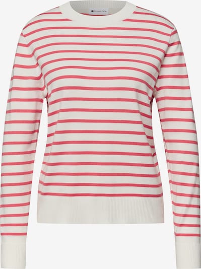 STREET ONE Neulepaita värissä vadelma / valkoinen, Tuotenäkymä