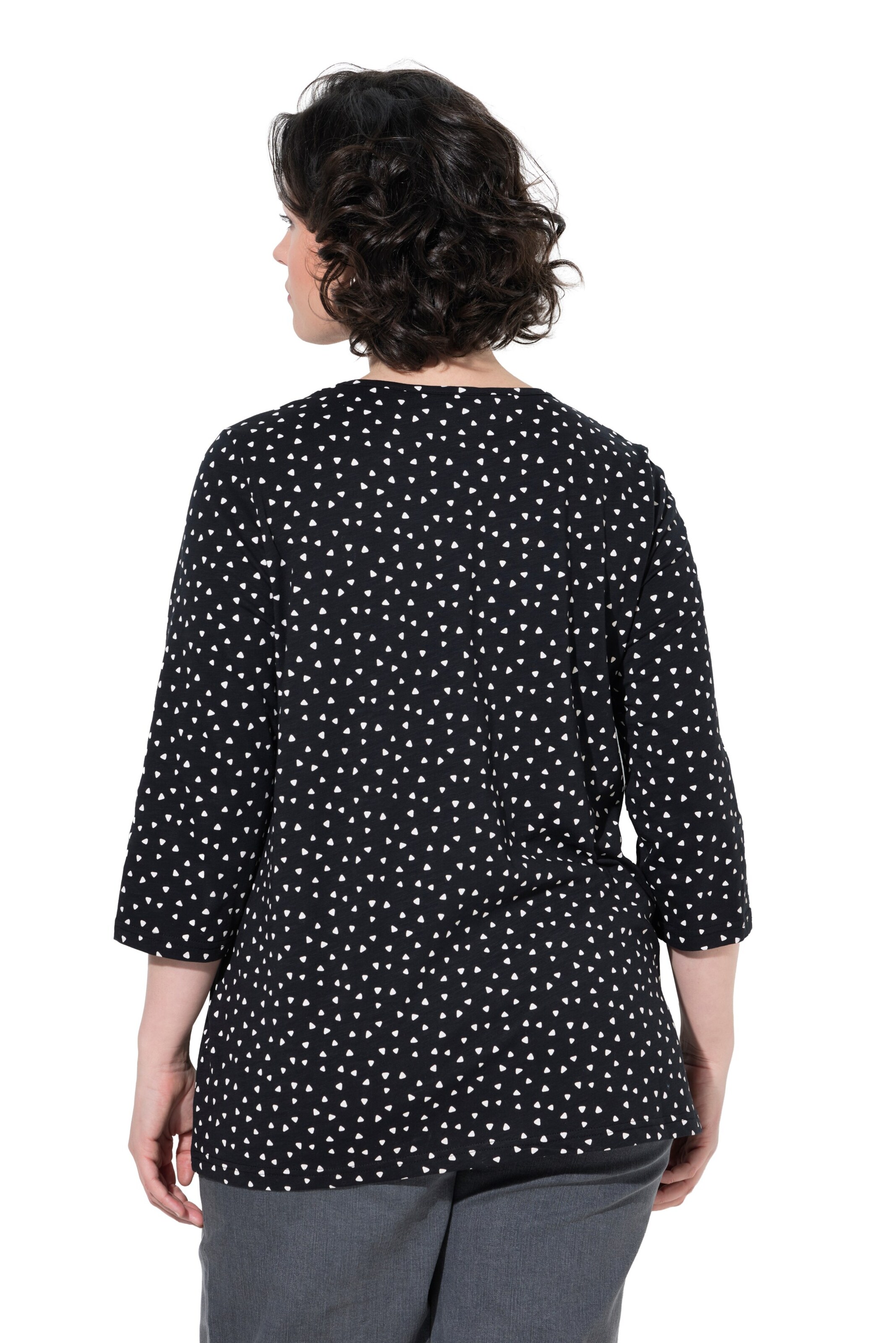Ulla Popken Shirt in Schwarz