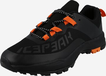 ICEPEAK - Zapatos bajos 'AIGIO' en negro: frente