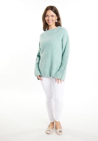 usha WHITE LABEL Sweater 'Lynnea' in Blue