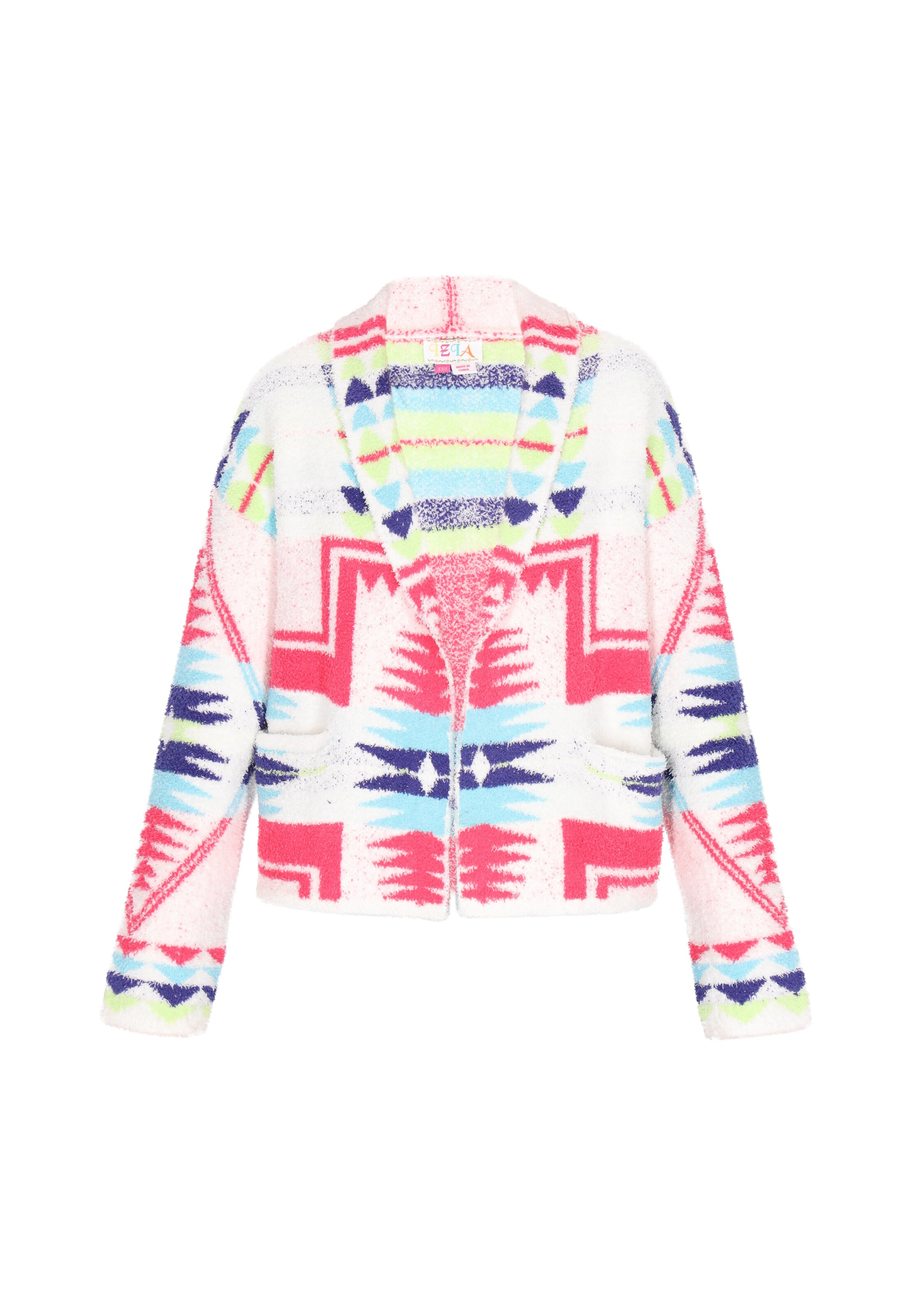 IZIA Kardigán - fehér: elől