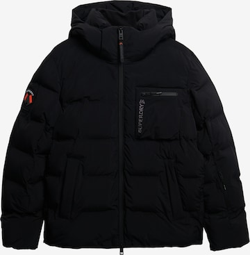 Superdry & Co Winter Jacket in Black: front