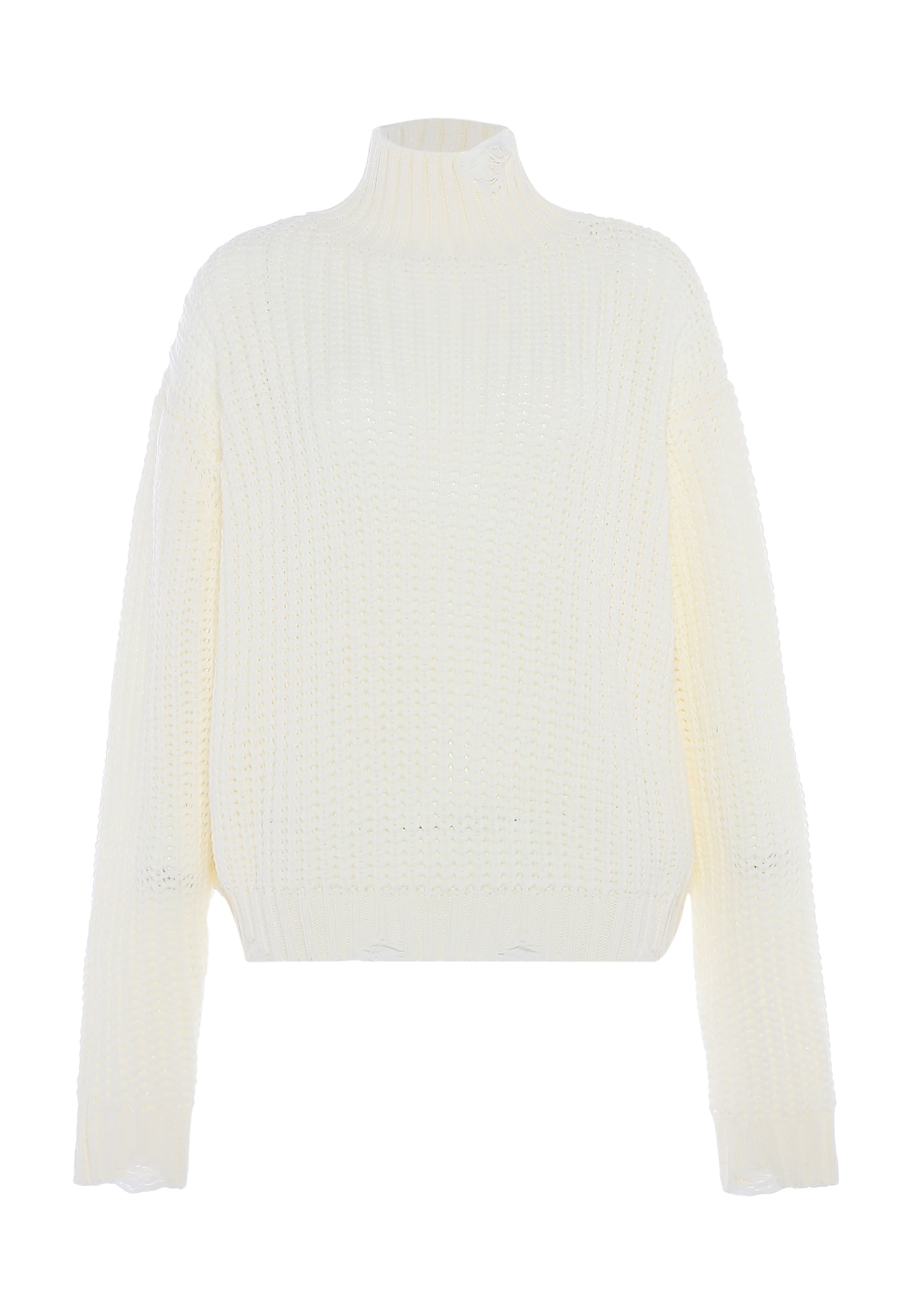 Gaya - Pullover em branco: frente