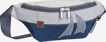 360 Grad Fanny Pack 'Knoten' in Blue: front