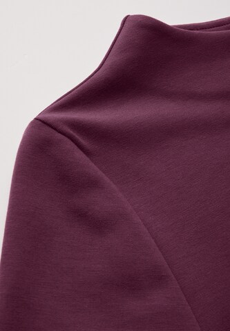 STREET ONE Knielanges T-Shirt-Kleid in Rot