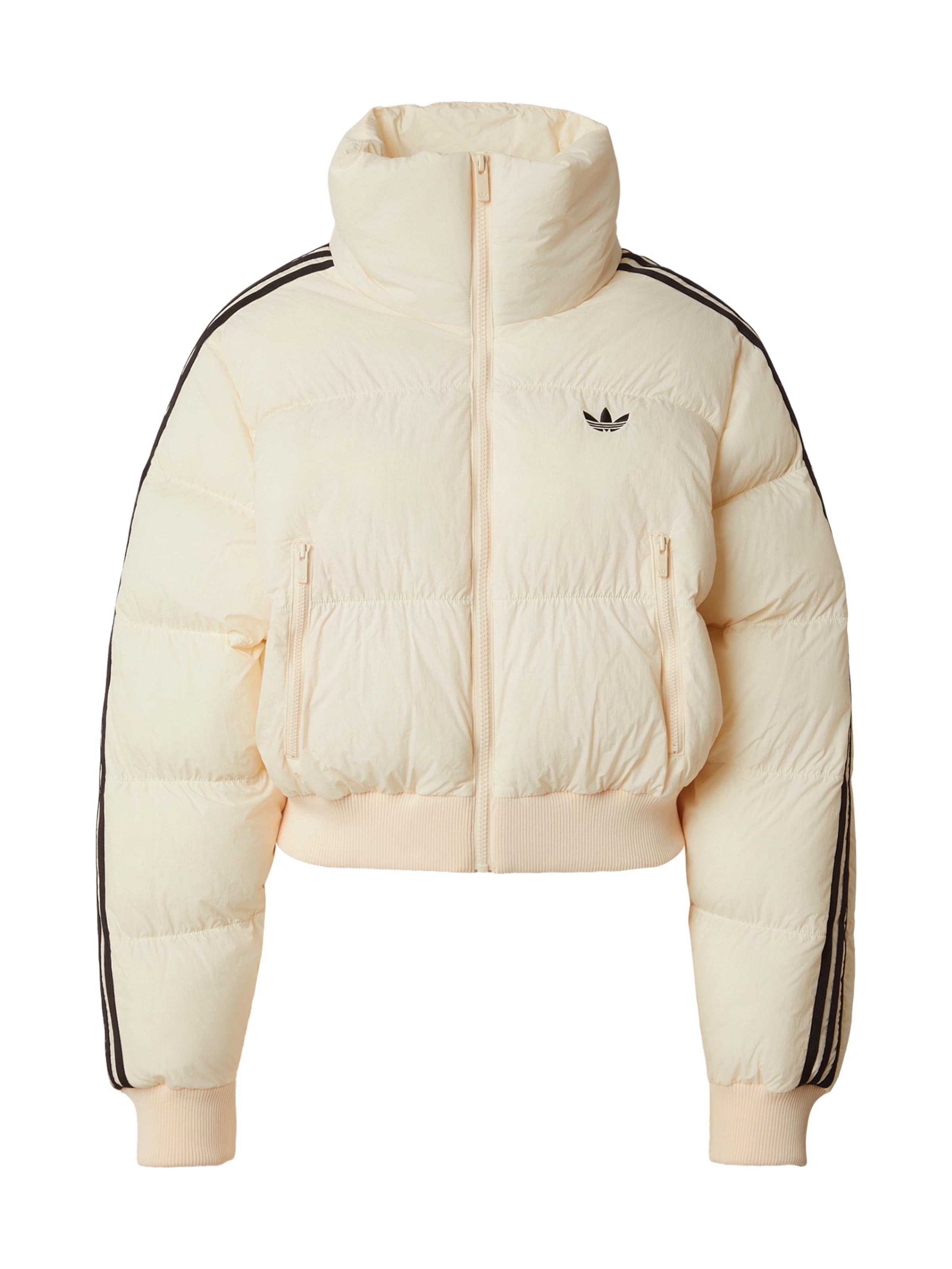 ADIDAS ORIGINALS Χειμερινό μπουφάν 'ADICOLOR' σε μπεζ: μπροστά