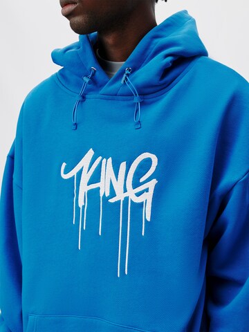 ABOUT YOU x Kingsley Coman Hoodie 'Liam' in Blau