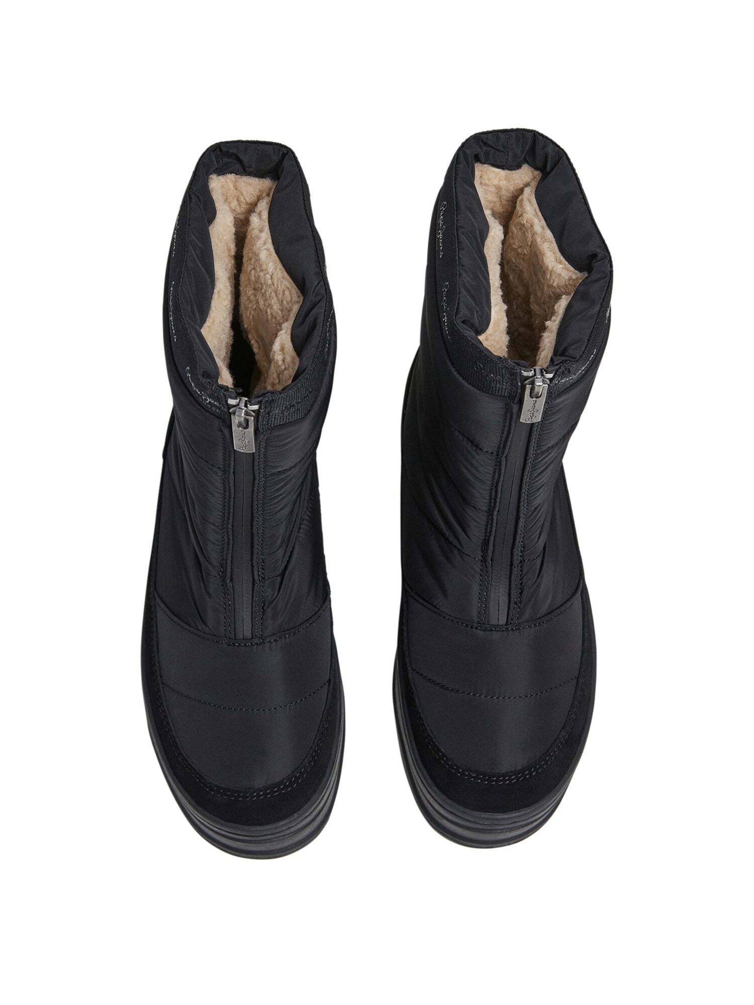 Après-ski 'KORE ZIP W' Pepe Jeans en noir