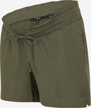 Vero Moda Maternity Broek 'VMMMYMILO' in Groen: voorkant