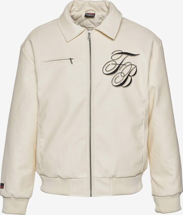 FUBU Between-season jacket in White: front