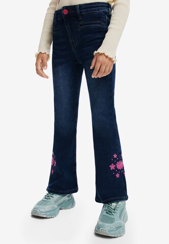 Bootcut Jeans de la Desigual pe albastru