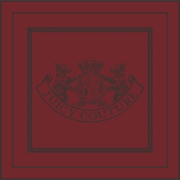 Écharpe Juicy Couture en rouge : devant