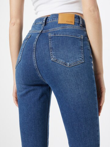 Oasis Skinny Kavbojke | modra barva
