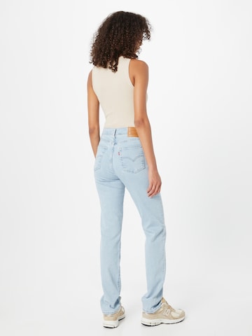 LEVI'S ® Normální Džíny '724™ High Rise Straight' – modrá