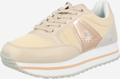 Sneaker low Benetton Footwear pe bej / nisipiu, Vizualizare produs