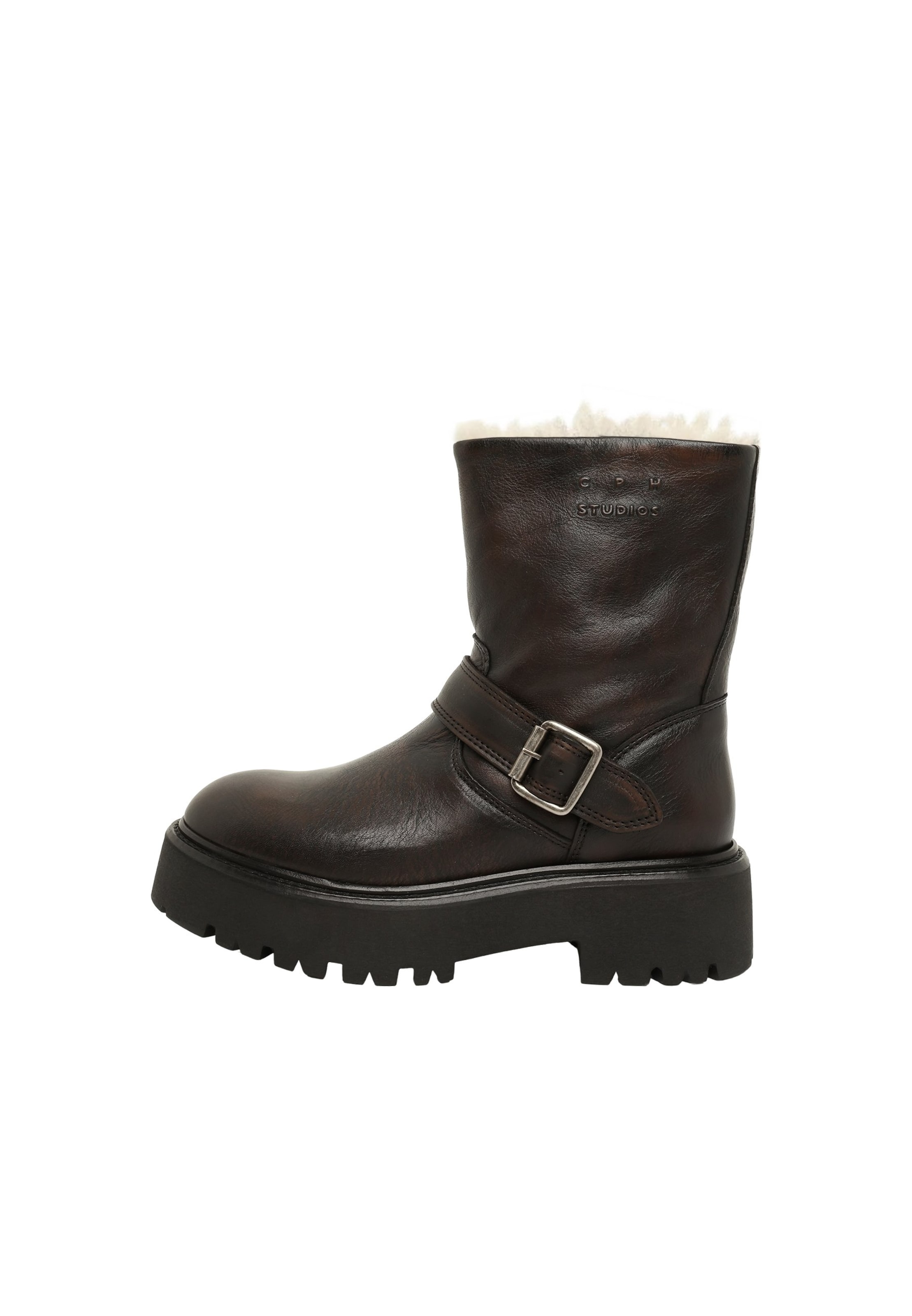 Botine '900' de la Copenhagen Studios pe maro: față