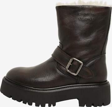 Botine '900' de la Copenhagen Studios pe maro: față