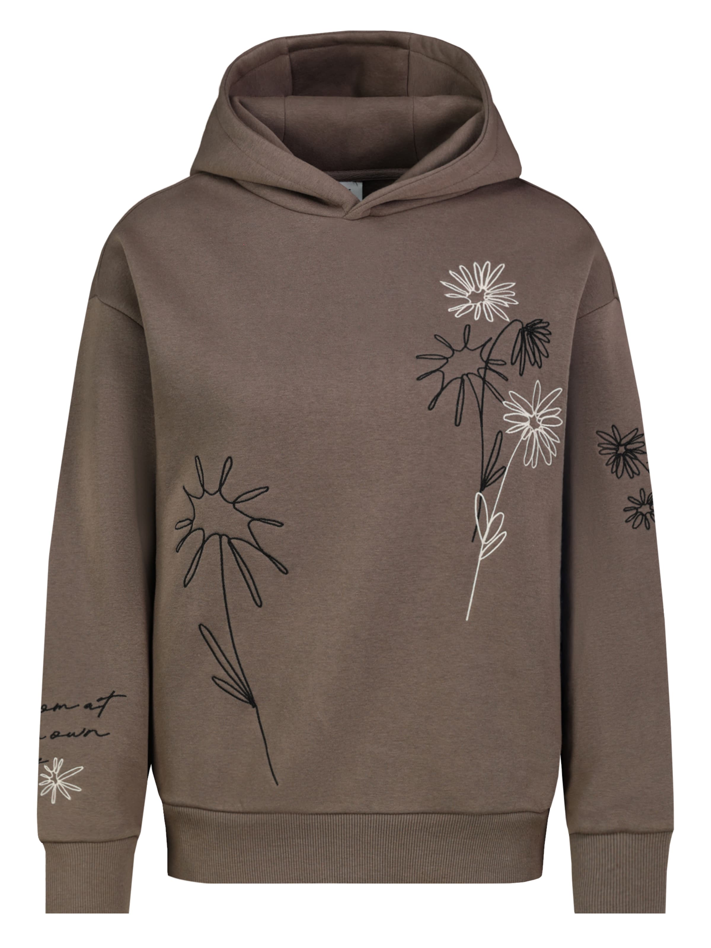 Eight2Nine Sweatshirt in Braun: Vorderseite