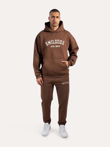 Smilodox Sweatshirt ' Kayson ' in Brown