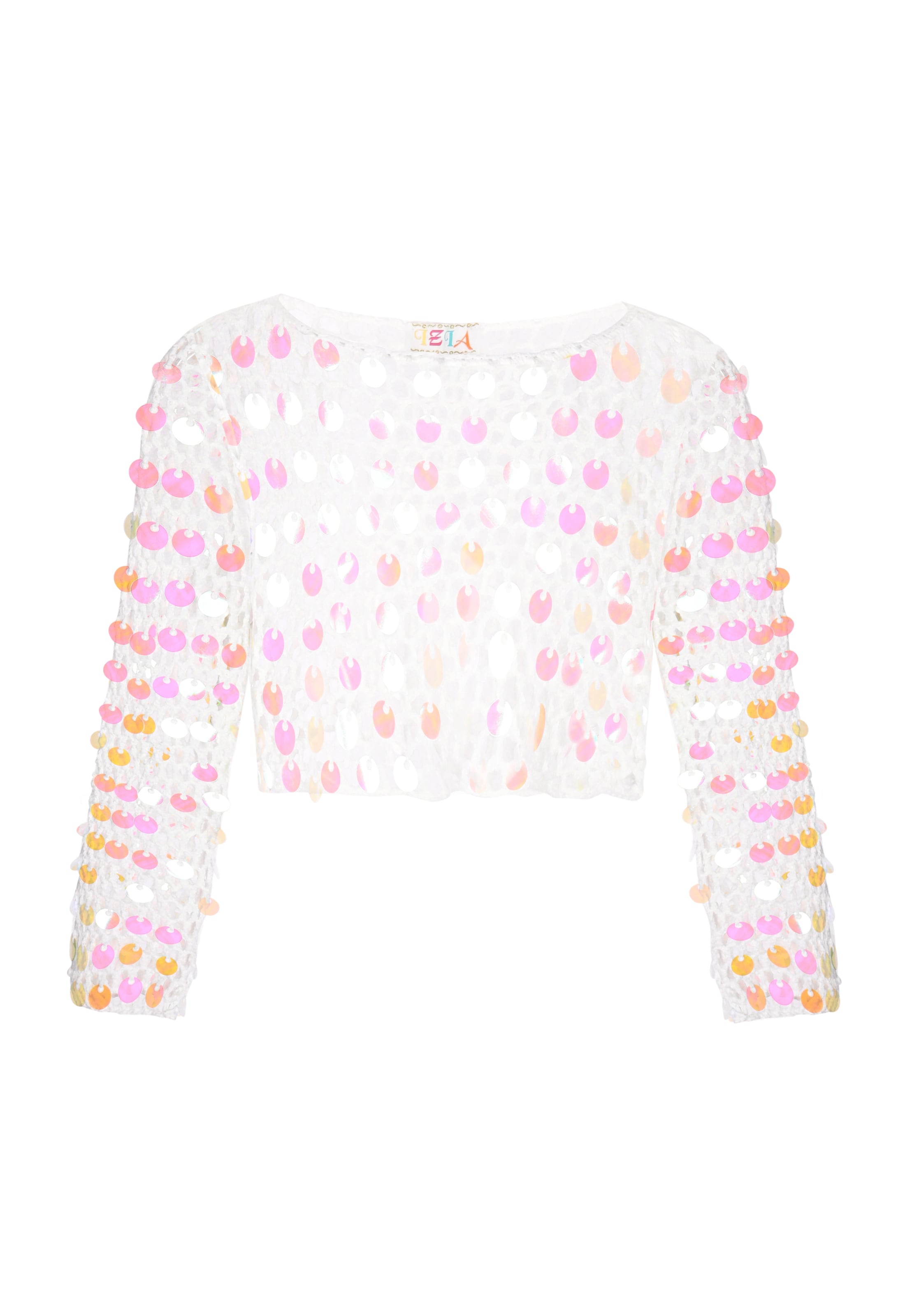 IZIA Пуловер в бяло: отпред