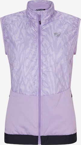 ZIENER Sports Vest 'NANJA' in Purple: front