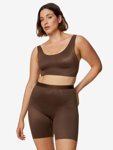 Marks & Spencer Shaping Pants in Brown: front