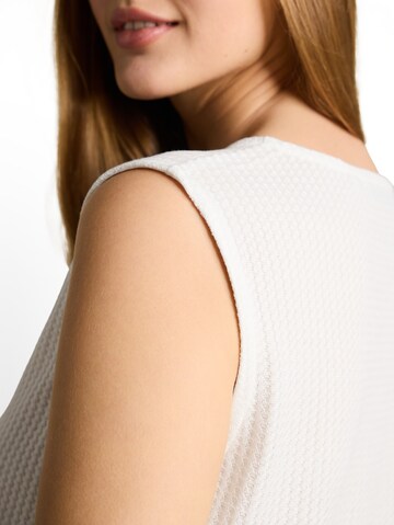 TOM TAILOR DENIM Top in White