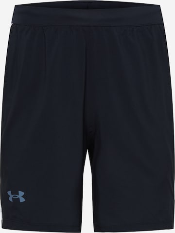 UNDER ARMOUR Regular Sporthose 'Launch' in Schwarz: predná strana