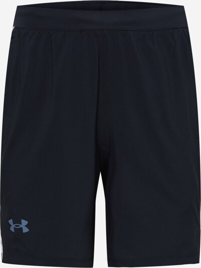 Pantaloni sport 'Launch' UNDER ARMOUR pe albastru deschis / negru / alb, Vizualizare produs