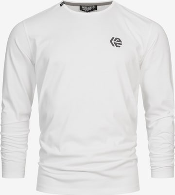 INDICODE JEANS Shirt 'Trense ' in Weiß: Vorderseite